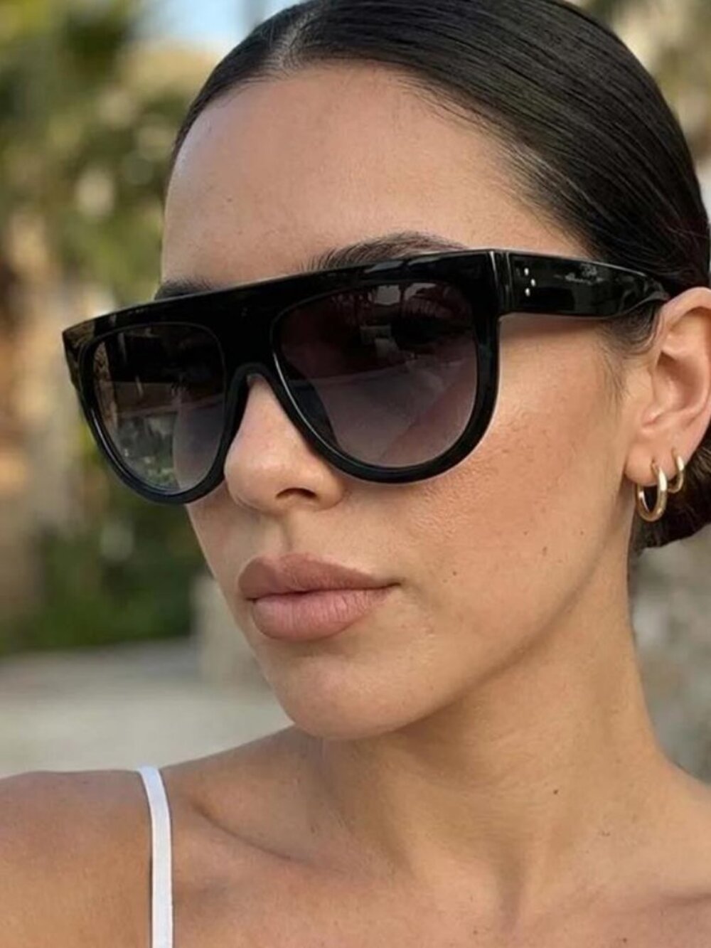 Big Frame Square Sunglasses